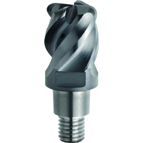 トラスコ中山 三菱 4枚刃難削材加工用 超硬制振ラジアスヘッド12mm （コート品） EP7020 668-6397  (ご注文単位1個) 【直送品】