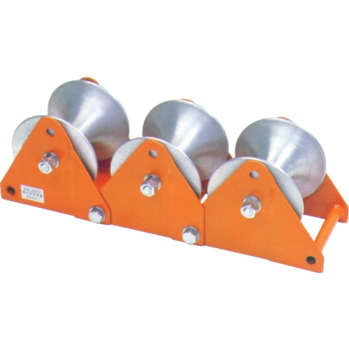 トラスコ中山 育良 三連コロ(10109) 805-2624 (ご注文単位1台) 【直送品】