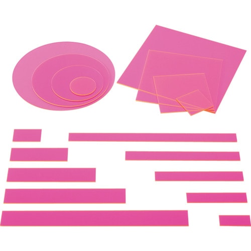 トラスコ中山 光 アクリル長方形 150×30×2mm 蛍光P 820-1322 (ご注文単位1枚) 【直送品】