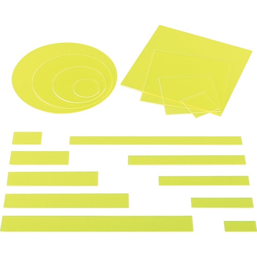 トラスコ中山 光 アクリル長方形 150×30×2mm 蛍光G 820-1323 (ご注文単位1枚) 【直送品】