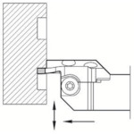 トラスコ中山 京セラ 端面溝入れブレード KGDF 648-5529  (ご注文単位1本) 【直送品】