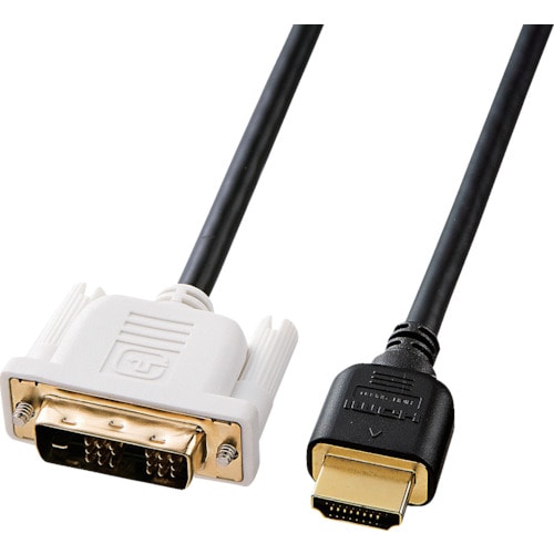 トラスコ中山 SANWA HDMI変換ケーブルブラック ケーブル長3m 864-1580 (ご注文単位1本) 【直送品】