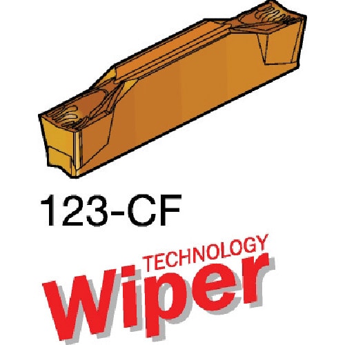 トラスコ中山 サンドビック コロカット1・2 突切り加工用チップ（320） 1125 609-7367  (ご注文単位10個) 【直送品】