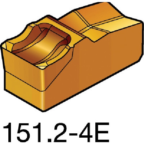 トラスコ中山 サンドビック T－Max Q－カット 突切り・溝入れチップ（310） 235 609-7448  (ご注文単位10個) 【直送品】