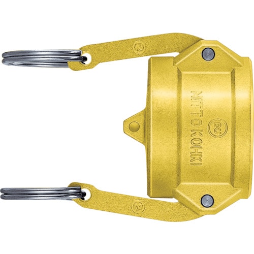 トラスコ中山 日東 レバーロックカプラ（プラグ用キャップ） 銅合金 相手側取付サイズ3／4インチ（03635） 120-7504  (ご注文単位1個) 【直送品】