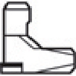 トラスコ中山 タンガロイ 部品 レバー 351-2371  (ご注文単位1個) 【直送品】