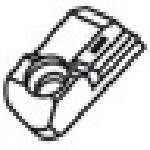 トラスコ中山 タンガロイ 部品 ロケータ 705-5765  (ご注文単位1個) 【直送品】