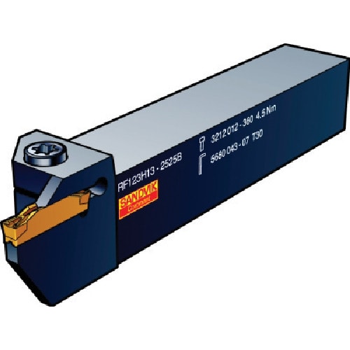 トラスコ中山 サンドビック コロカット1・2 突切り・溝入れ用シャンクバイト（480） 604-9915  (ご注文単位1本) 【直送品】