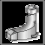 トラスコ中山 イスカル 部品 レバー 341-1296  (ご注文単位1個) 【直送品】