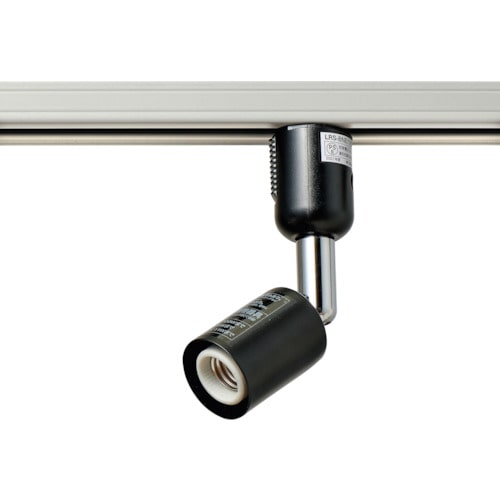 トラスコ中山 ELPA ライティングバー用ライト E17 ブラック 333-4882 (ご注文単位1個) 【直送品】