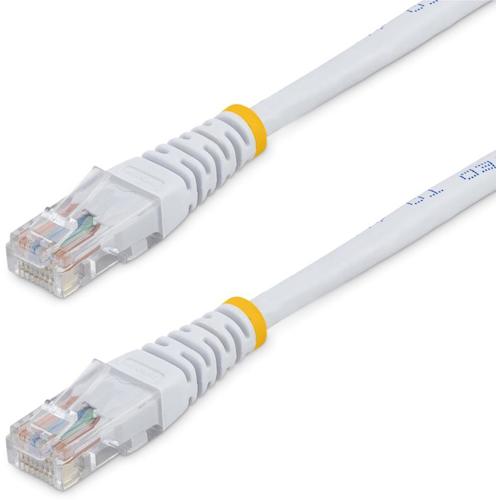 トラスコ中山 スターテック カテゴリ5e LANケーブル/30cm/ホワイト/RJ45コネクター/標準タイプ/CAT5e 574-5313 (ご注文単位1袋) 【直送品】