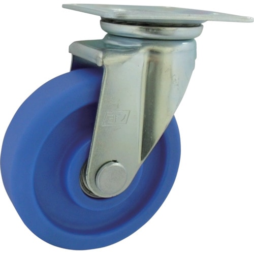 トラスコ中山 ヨドノ MCナイロン車輪(ベアリング入)プレス製自在金具付 133-7641 (ご注文単位1個) 【直送品】