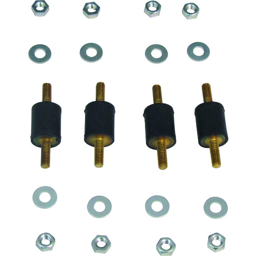 トラスコ中山 ULVAC 防振ゴム ME-12(M4) 4個入 152-7187 (ご注文単位1セット) 【直送品】