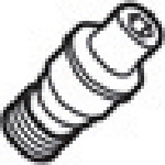 トラスコ中山 タンガロイ 部品 ピン 351-2835 (ご注文単位1個) 【直送品】