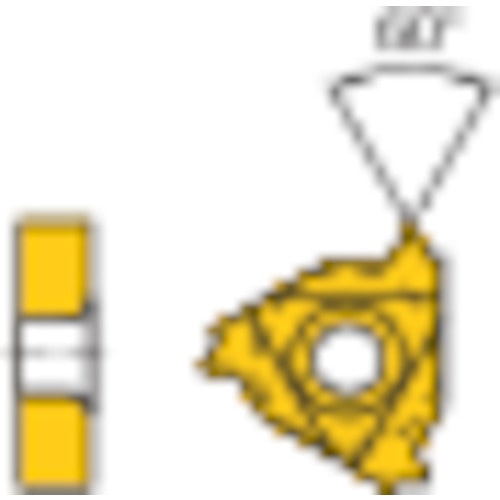 トラスコ中山 三菱 MMTシリーズ 内径ねじ切り加工 MMTIバイト用 PVDコーティング 全面研削形インサート VP10MF 657-5579  (ご注文単位5個) 【直送品】