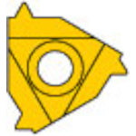 トラスコ中山 三菱 MMTシリーズ 外径ねじ切り加工 MMTEバイト用 PVDコーティング 全面研削形インサート VP10MF 686-2845  (ご注文単位5個) 【直送品】