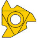 トラスコ中山 三菱 MMTシリーズ 外径ねじ切り加工 MMTEバイト用 PVDコーティング 全面研削形インサート VP10MF 686-2934  (ご注文単位5個) 【直送品】