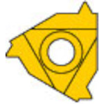 トラスコ中山 三菱 MMTシリーズ 内径ねじ切り加工 MMTIバイト用 PVDコーティング 全面研削形インサート VP10MF 686-1784  (ご注文単位5個) 【直送品】