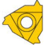 トラスコ中山 三菱 MMTシリーズ 内径ねじ切り加工 MMTIバイト用 PVDコーティング 全面研削形インサート VP10MF 686-1865  (ご注文単位5個) 【直送品】