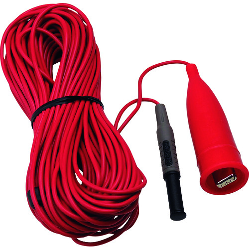 トラスコ中山 KYORITSU 精密測定用コード（赤20m） 216-8131  (ご注文単位1個) 【直送品】