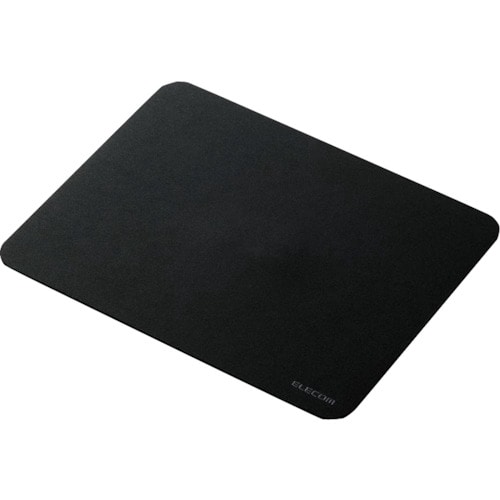 トラスコ中山 エレコム シンプルマウスパッド 標準サイズ ブラック 337-6361 (ご注文単位1枚) 【直送品】