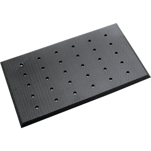 トラスコ中山 テラモト 耐油クッションマットFW（穴あきタイプ） 450×750mm 623-1547  (ご注文単位1枚) 【直送品】