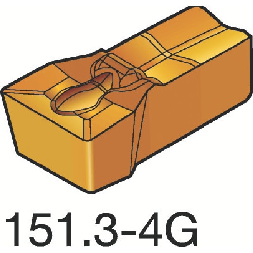 トラスコ中山 サンドビック T－Max Q－カット 突切り・溝入れチップ（310） 2135 607-5134  (ご注文単位10個) 【直送品】