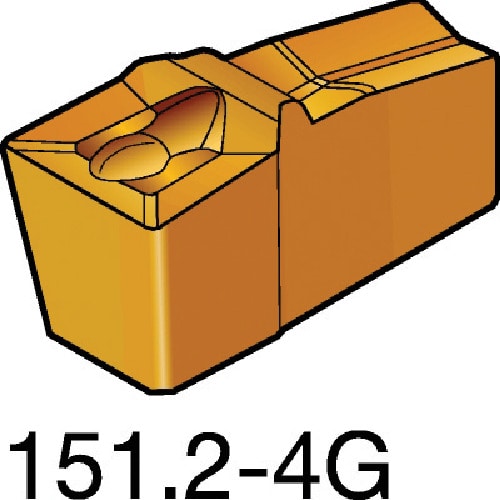 トラスコ中山 サンドビック T－Max Q－カット 突切り・溝入れチップ（310） 1125 609-9084  (ご注文単位10個) 【直送品】