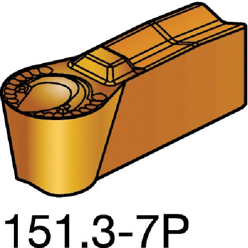 トラスコ中山 サンドビック T－Max Q－カット 突切り・溝入れチップ（310） 1125 609-9092  (ご注文単位10個) 【直送品】