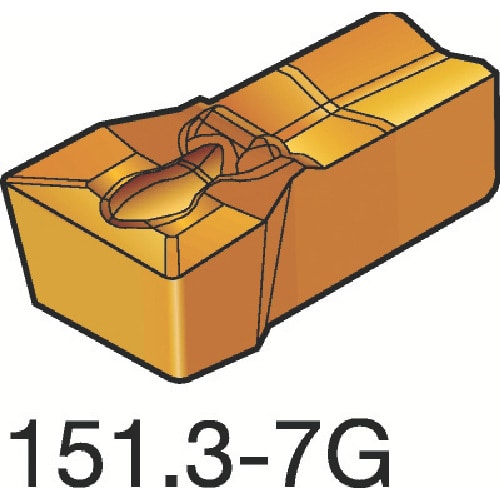 トラスコ中山 サンドビック T－Max Q－カット 突切り・溝入れチップ（310） 1125 607-5151  (ご注文単位10個) 【直送品】