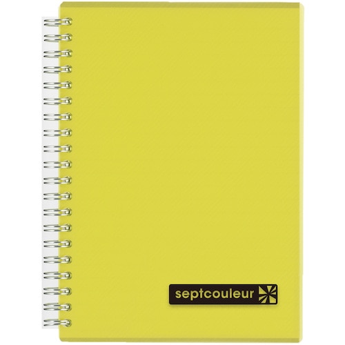 トラスコ中山 マルマン B6 ノート セプトクルール イエロー 405-9324 (ご注文単位1冊) 【直送品】