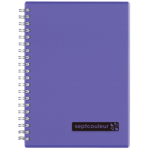 トラスコ中山 マルマン B6 ノート セプトクルール パープル 405-9335 (ご注文単位1冊) 【直送品】