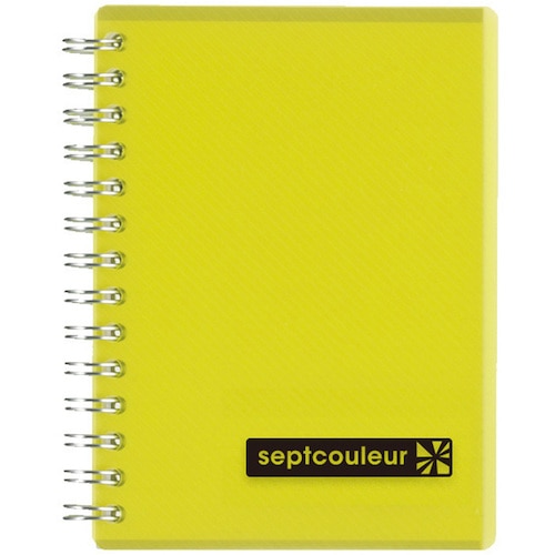 トラスコ中山 マルマン B7 メモ セプトクルール イエロー 405-7823  (ご注文単位1冊) 【直送品】