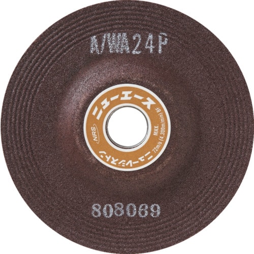 トラスコ中山 NRS オフセット型研削砥石 ニューエース 100X6X15 A／WA36Q 408-9425（ご注文単位25枚) 【直送品】