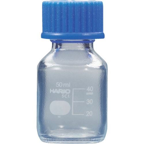トラスコ中山 HARIO コーティングねじ口瓶 50mL 601-2890 (ご注文単位1個) 【直送品】
