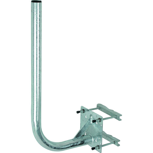 トラスコ中山 日本アンテナ アンテナ取付金具 ベランダ格子手すり用 167-1108 (ご注文単位1個) 【直送品】