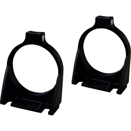 トラスコ中山 日機 取付ブラケット フランジ式 2個1セット 260-7110 (ご注文単位1セット) 【直送品】