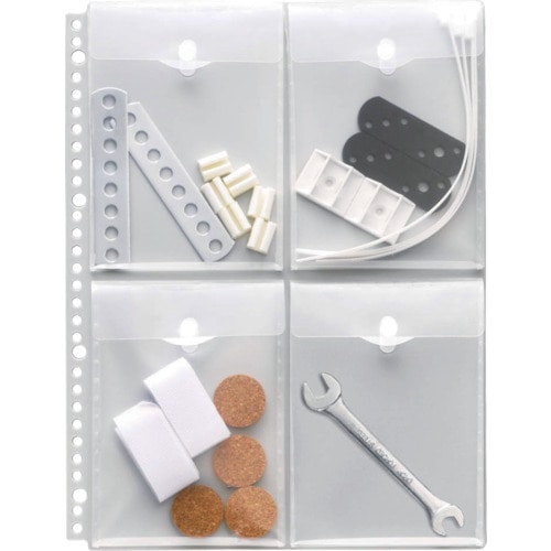 トラスコ中山 ライオン ポッケde整理(なんでもポケット) NP-4M 418-2869 (ご注文単位1冊) 【直送品】