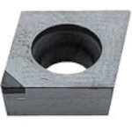 トラスコ中山 三菱 旋削鋼仕上げ切削用FPブレーカ付インサート CVDコーティング MD220 674-1045  (ご注文単位1個) 【直送品】