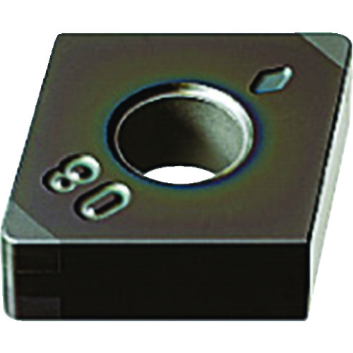 トラスコ中山 三菱 旋削高硬度鋼汎用切削用 4コーナインサート コーティングCBN BC8110 670-9788  (ご注文単位1個) 【直送品】