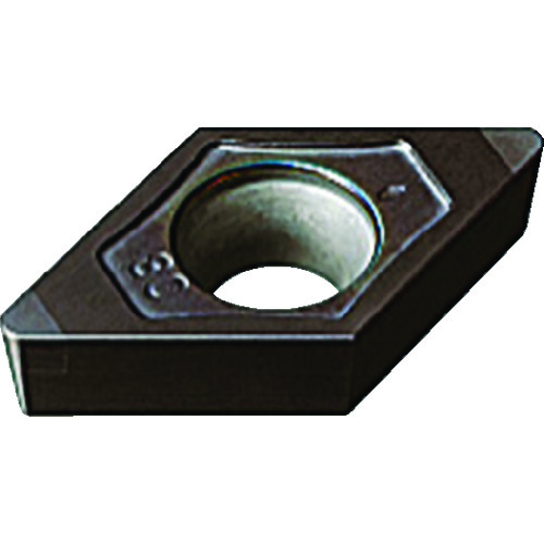 トラスコ中山 三菱 旋削高硬度鋼汎用切削用 2コーナインサート コーティングCBN BC8110 670-9907  (ご注文単位1個) 【直送品】