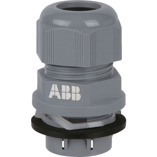 トラスコ中山 クイックコネクト プッシュインケーブルグランド(クイックコネクト)1IN 15-21MM グレー 取り外しツール1個付 623-4697 (ご注文単位1袋) 【直送品】