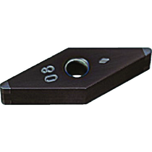 トラスコ中山 三菱 旋削高硬度鋼断続切削用 4コーナインサート コーティングCBN BC8110 671-5753  (ご注文単位1個) 【直送品】