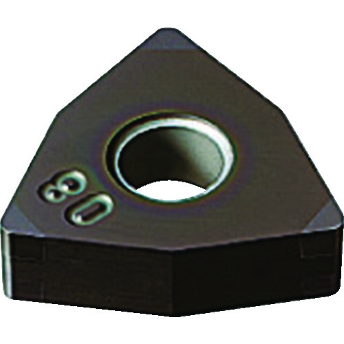 トラスコ中山 三菱 旋削高硬度鋼断続切削用 3コーナインサート コーティングCBN BC8110 671-5834  (ご注文単位1個) 【直送品】