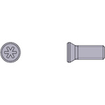 トラスコ中山 三菱 切削工具用部品 クランプねじ 674-4052  (ご注文単位1個) 【直送品】