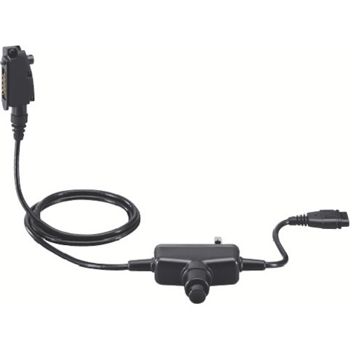 トラスコ中山 アイコム マイクスイッチ内蔵型接続ケ-ブル 510-0551 (ご注文単位1個) 【直送品】