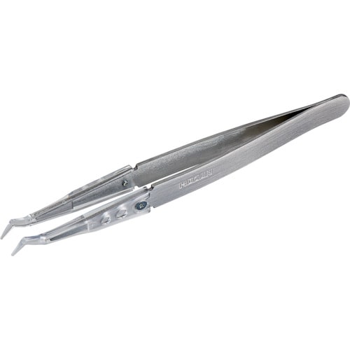トラスコ中山 HOZAN 透明チップピンセット 579-1710 (ご注文単位1個) 【直送品】