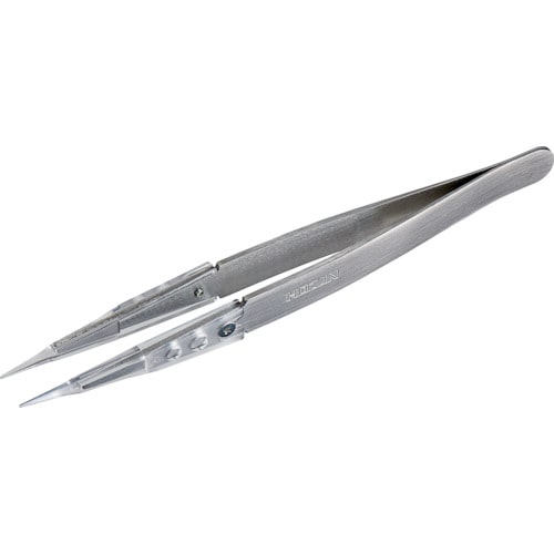 トラスコ中山 HOZAN 透明チップピンセット 579-1702 (ご注文単位1個) 【直送品】