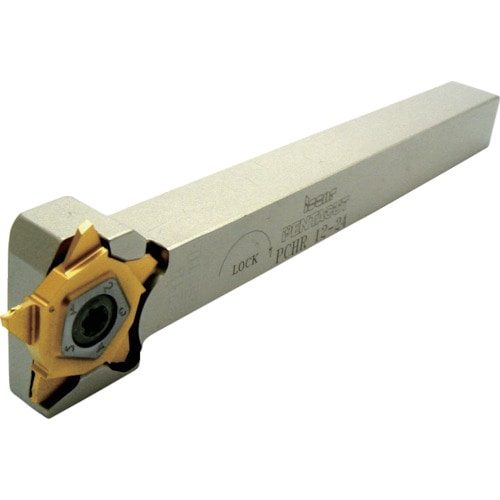 トラスコ中山 イスカル 溝入れ・突切り工具 ペンタカット用ホルダー PCHR／L－24 幅12mm 高さ12mm 全長120mm 625-3342  (ご注文単位1個) 【直送品】