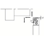 トラスコ中山 京セラ 外径・端面加工用ネガホルダ 自動盤用 PCLN－FF 648-8200  (ご注文単位1本) 【直送品】